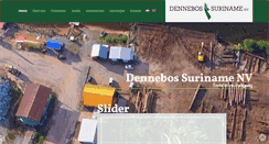 Desktop Screenshot of dennebossuriname.com