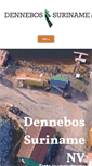 Mobile Screenshot of dennebossuriname.com